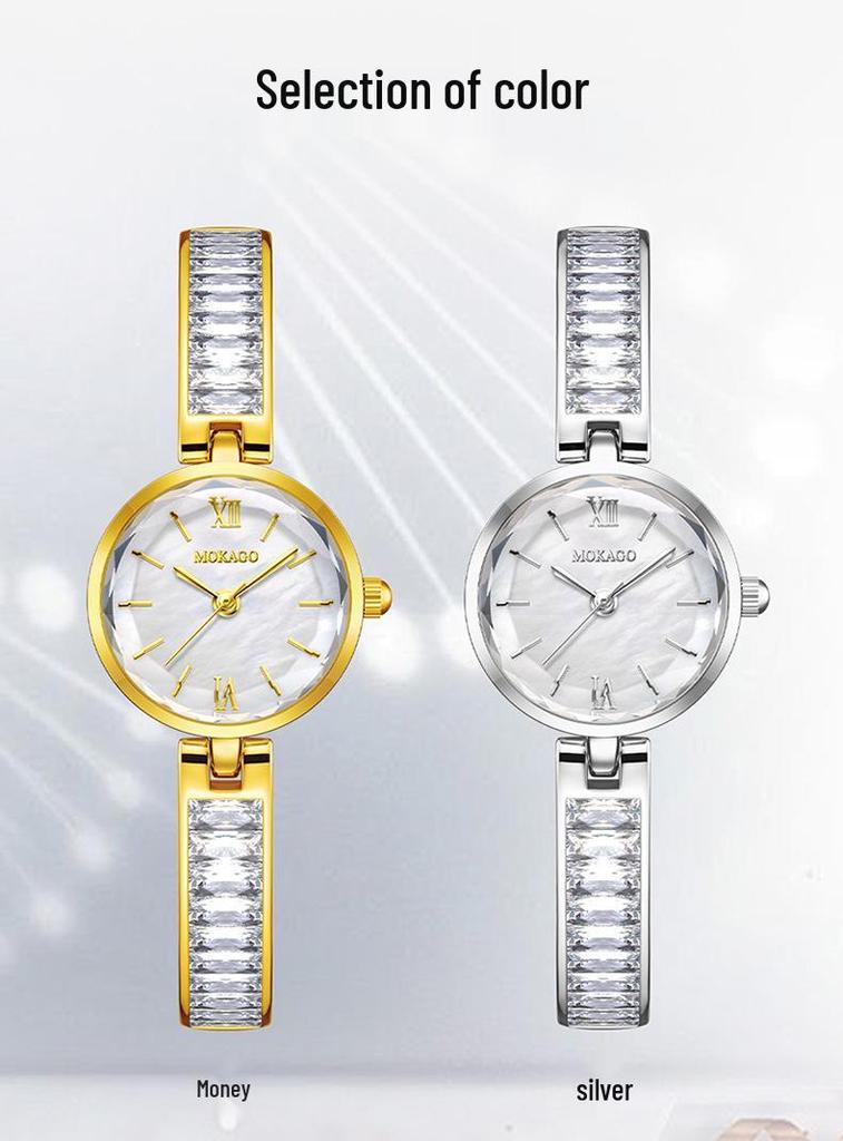 MOKAGO Quartz Women's Luxury Lightweight Waterproof Bracelet Watch - Exquisite and Versatile Design