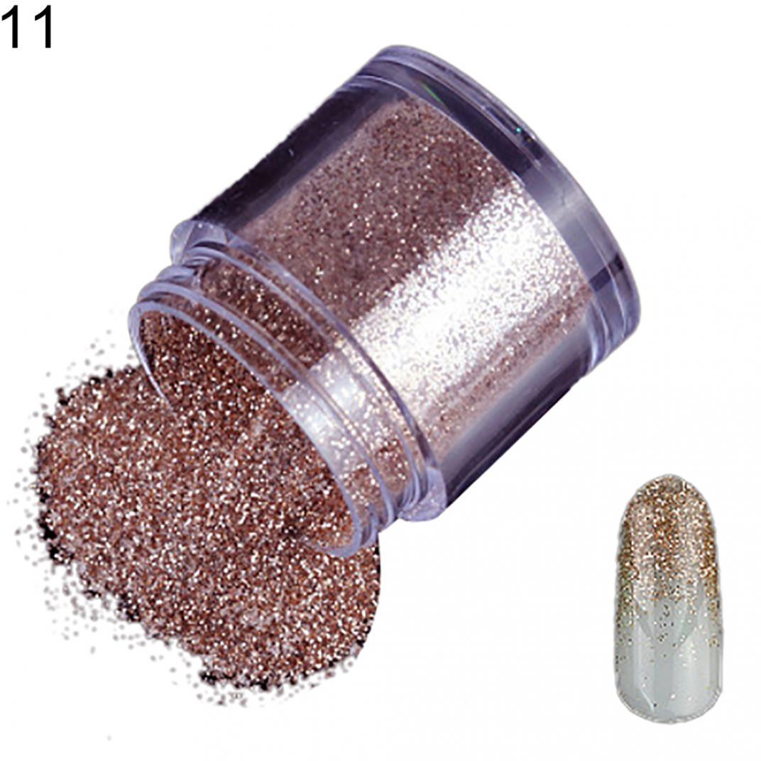

10 г Лазерная тонкая блестящая пудра DIY Nail Art