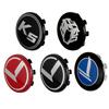 4 Stück 56/58mm Auto Radnabenabdeckung Aufkleber für Kia Sportage 3 Rio Ceed Carnival Forte Seltos Picanto Soul EV6 Niro