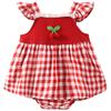 Baby Girl Cherry Print Sleeveless Romper