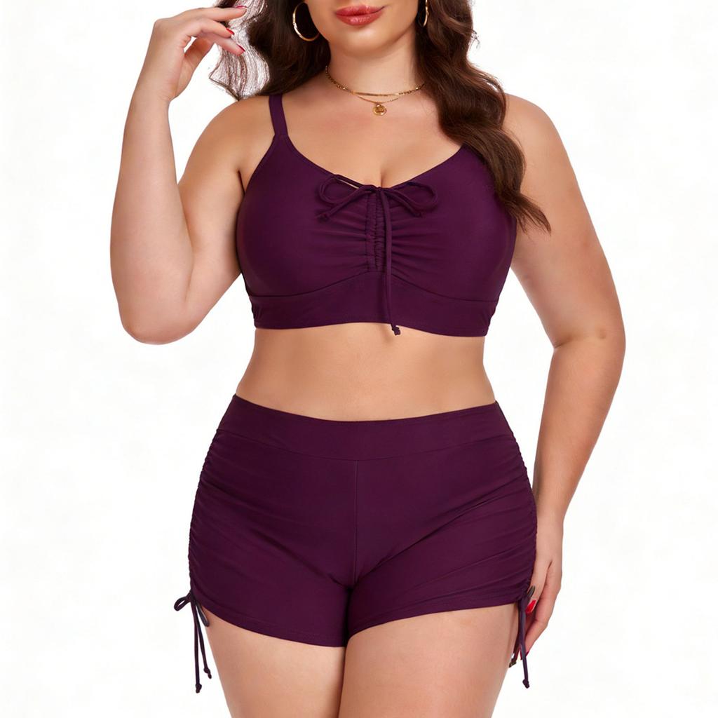 Women's Plus Size Split Swimsuit Bikini Swimsuit Sport Swimsuit