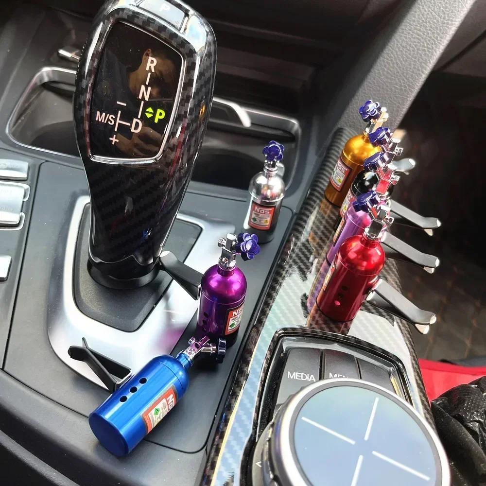Heißer Verkauf Auto Lufterfrischer NOS Stickstoffflasche Lüftungsschlitz Aromatherapie Auto Aroma Auslass Parfüm Aromatisierung Düfte Zubehör