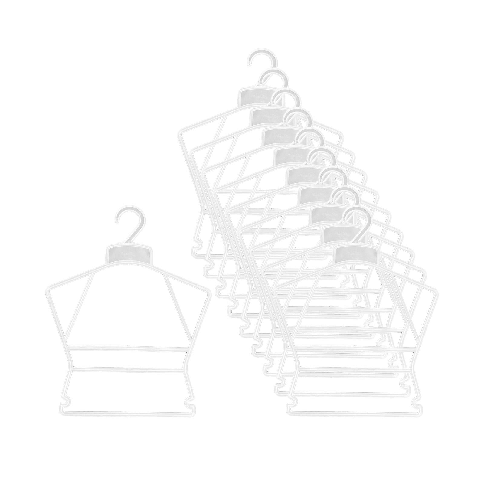 10Pcs Swimwear Hangers, Lingerie Display Organizer, Swimsuit Hanging Rack, Bathing Suit for Laundry Collection Show