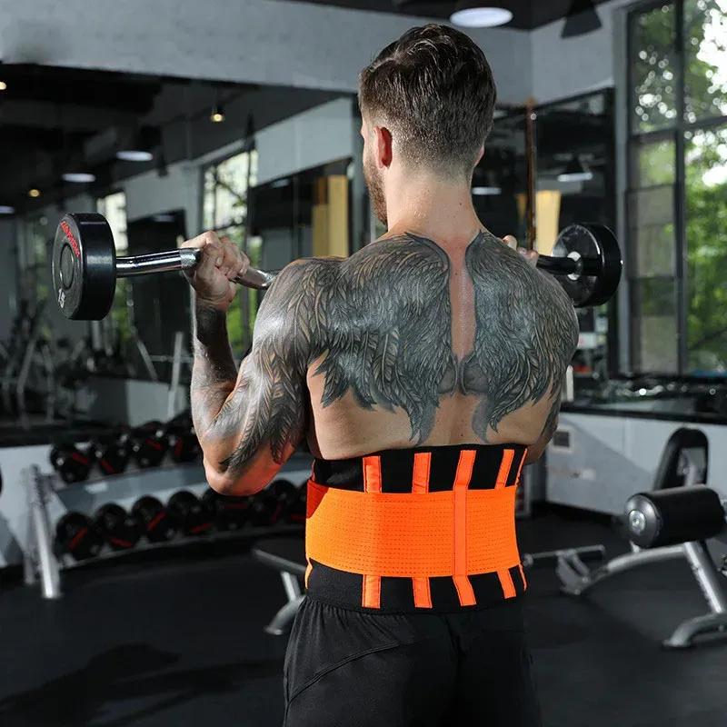 Taillentrainer Gürtel für Damen Herren Fitnessstudio Training Rückenstütze Schweiß Taillentrimmer Korsett Körperformung Faja Gewichtheben