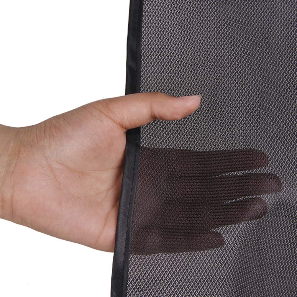 Healifty 2PCS Car Sun Shade Side Mesh Curtain Magnetic Sun Shade Car Screen Sun