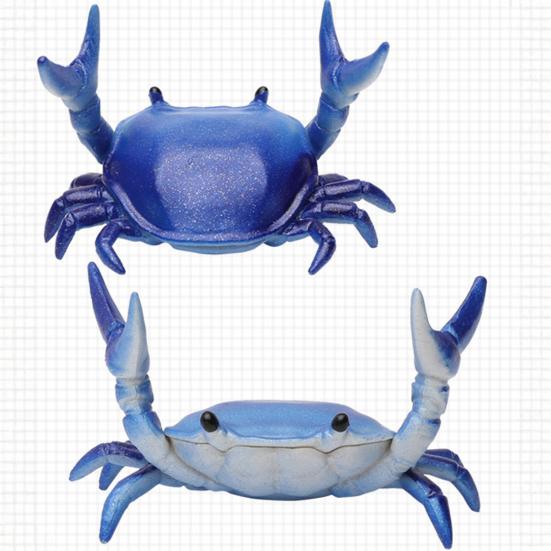 Weightlifting Crab Pen Holder Creative Desktop Organizer Decorative Desk Accessory for School Office Home Desk