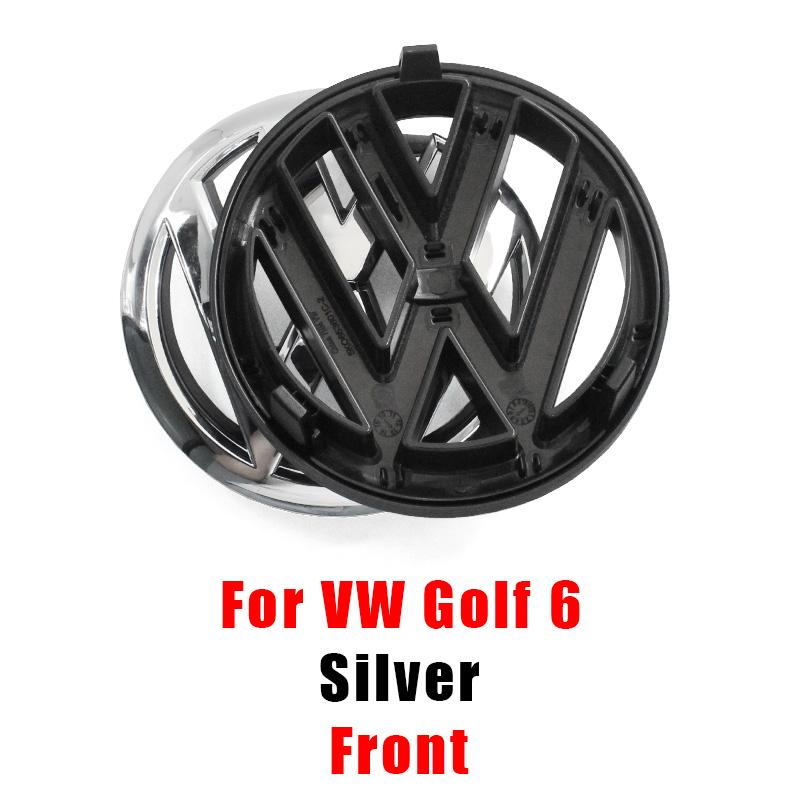 Golf 7 7.5 MK7 MK7.5 GTI 2026 Hot For VOLKSWAGEN VW VW 135mm Car Front Grille Badge and 110mm Rear Trunk Emblem Lid Logo Accesso