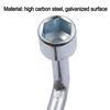 Long Life L Shaped Hexagonal Wrench Precision Dimensions for Secure Fit