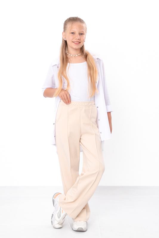 

Plaid Culottes for Girls – Elastic Waistband, Wide Fit & Soft Jersey, Perfect for School & Walks, Demi-season, 6437-057 HC 110 вершковий