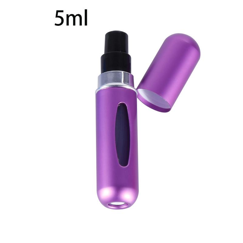 Refillable Mini Perfume Bottle Portable Cosmetic Bottle Spray Bottle Atomizer Spray Container Travel Refillable Bottles 5ml KTY