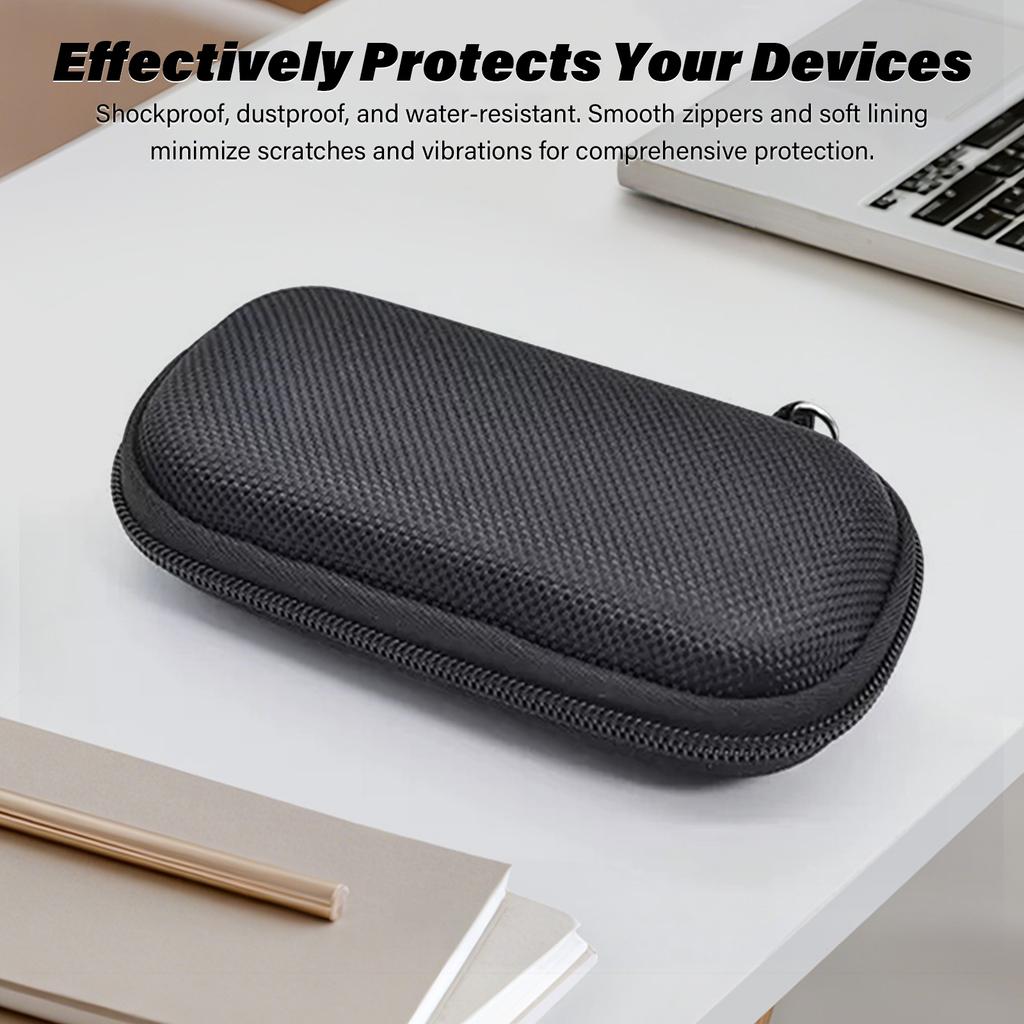 EVA Zipper Carrying Hard Case Cover Portable Travel Case for Sony ICD-PX470/PX370/TX650/UX570