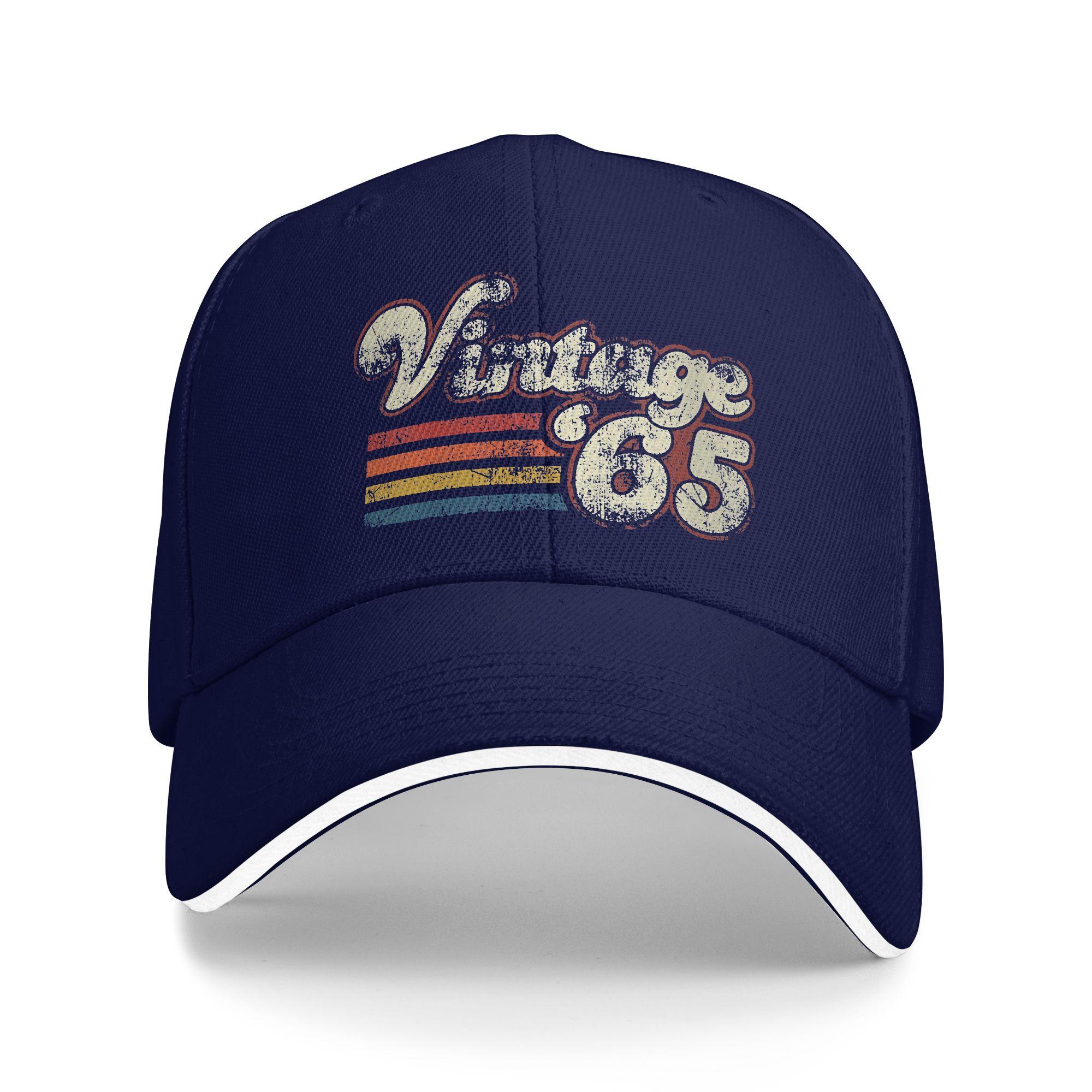 Vintage 1965 Limited Edition (4) Baseball Cap  Fashion Trucker Hat Summer Women Men Kpop Rock Baseball Caps As Picture