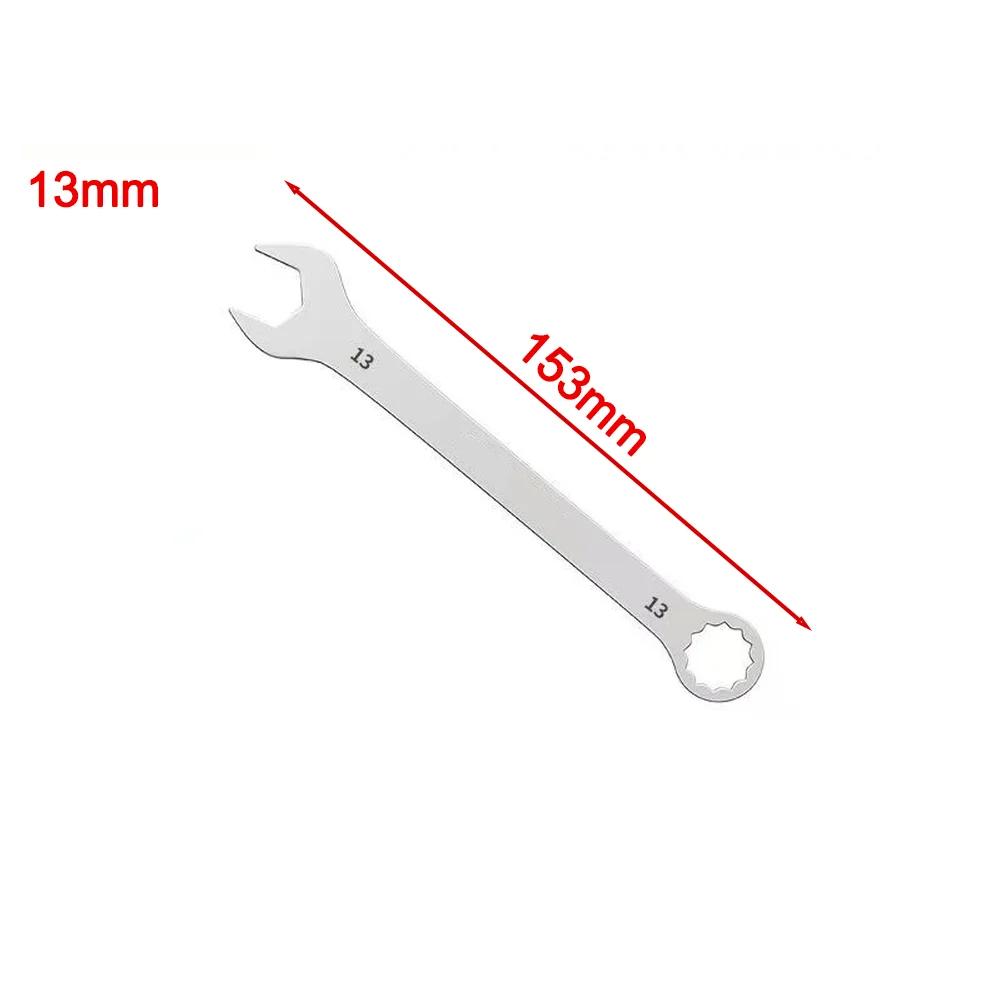 Rust-proof Wrench For Home Tool Dual-purpose Tool Open-end Wrench Easy To Carry Reduces User Fatigue Slim Profile