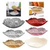 Decorative Fruit Bowl Bread Salad Dish Pasta Desk Petal Shape Vegetable Holder for Entry Table Hotel Entertaining Farmhouse Home
