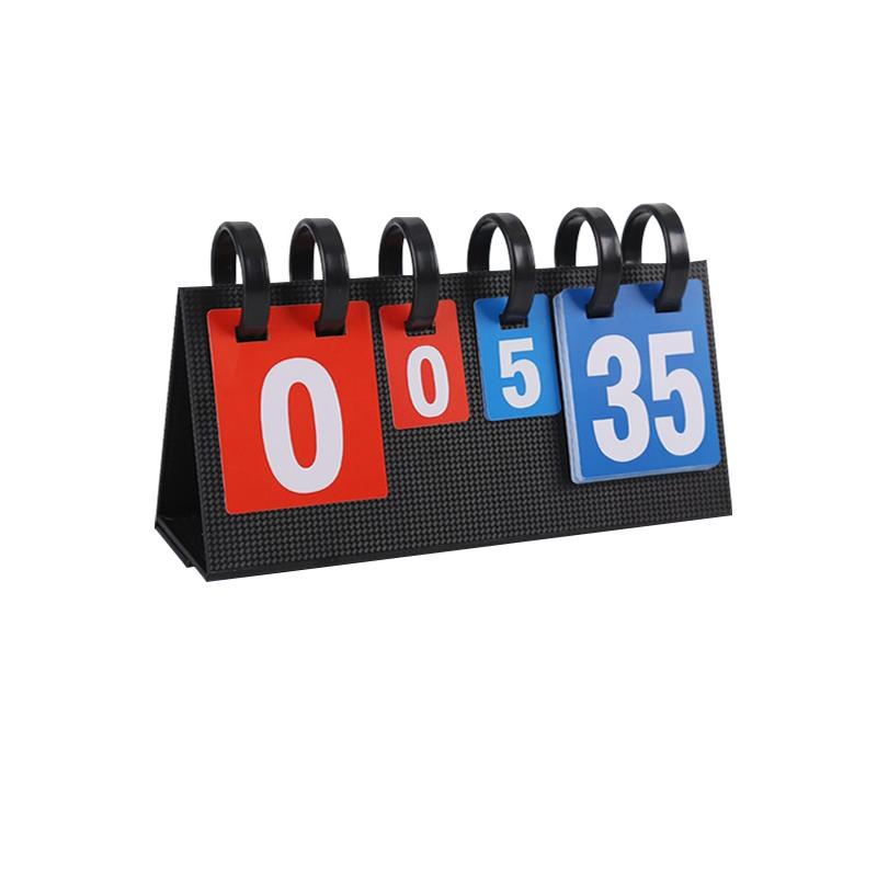 Scoreboard, Score Keeper, Score Flipper, Scoreboard for Indoor & Outdoor Sports, Portable Scoreboard Flips up to 35