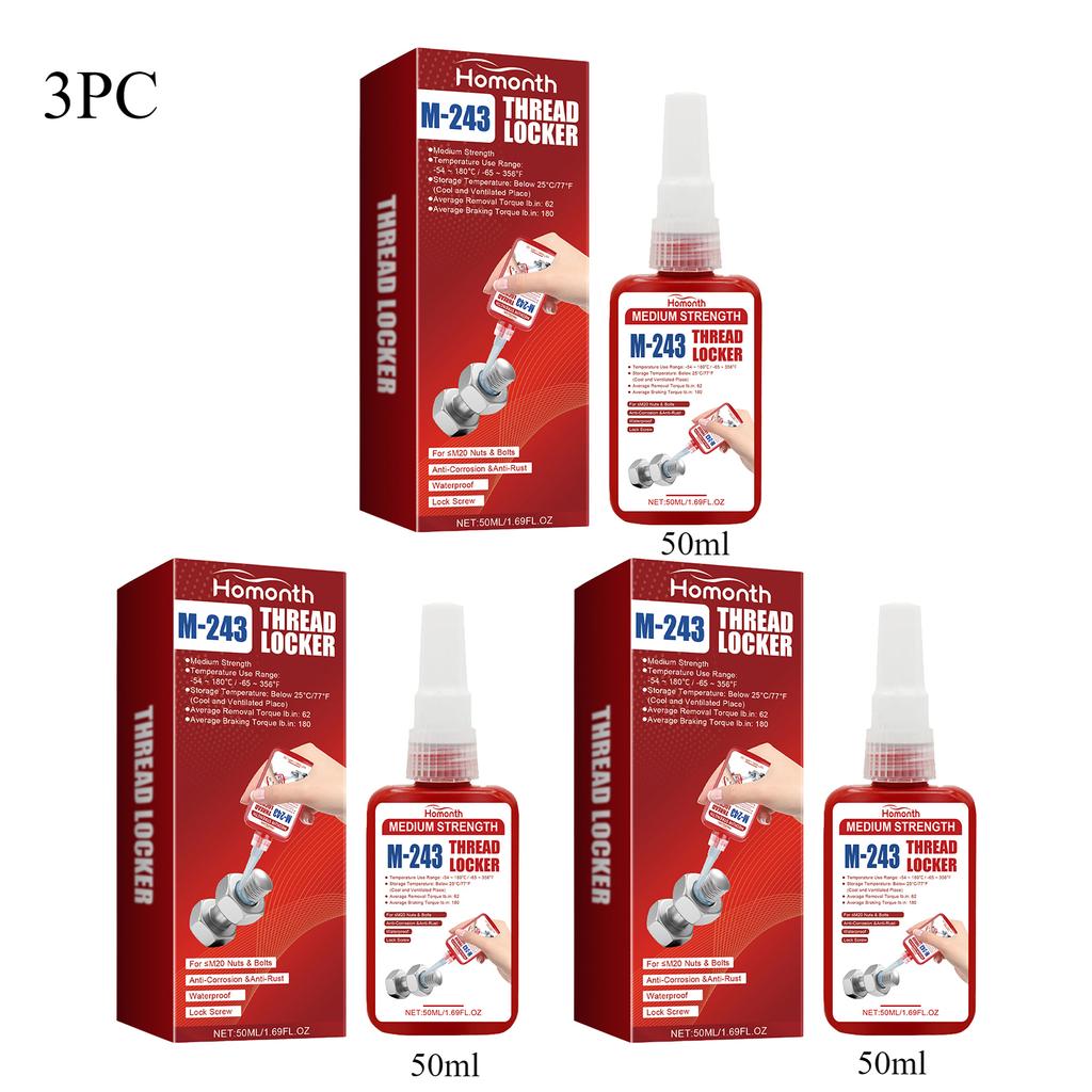 Etanșant pentru blocare filet auto Sigilant specific auto antipiuliță de blocare filet șurub Sigilant antirugină Piese auto necorozive