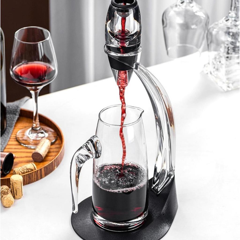 Wine Aerator Quick Portable Multi-Purpose Kitchen Gadget Wine Aerator Decanter for Christmas Retirement Valentine Party Kitchen