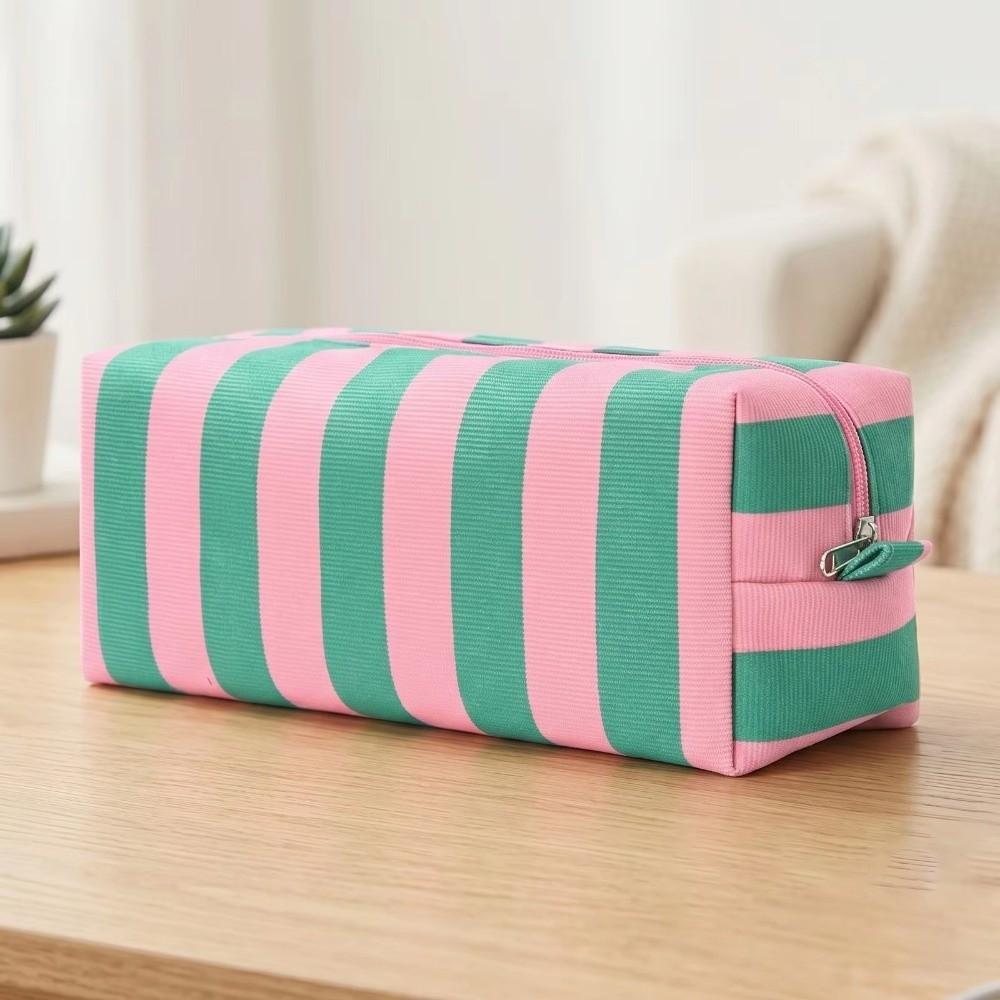 Dustproof Hair Dryer Storage Bag Stripe Cosmetic Bag Curler Storage Bag  Hair Tools Storage