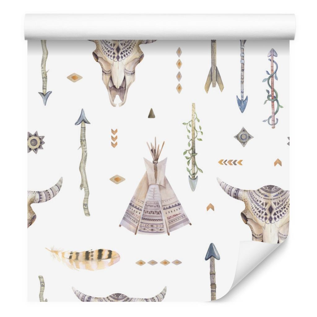 Indian wallpaper teepee tents for living room and bedroom 50x1000