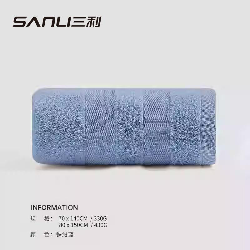 

Полотенце, приятное к коже, банное полотенце, хлопок, бытовое банное полотенце, чистый хлопок, для мужчин и женщин 70*140 темно-синий