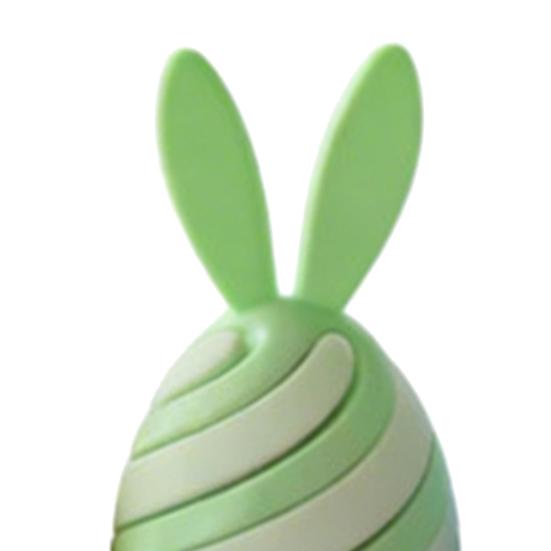 Kaninäggsprydnader 3D-printade Stresslindrande Leksaker för Påskkorgsfyllning Plast Sensoriska Kaninägg Barn Påskfest Favorer