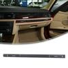 Matte Black Passenger Side Cup Holder Trim Strip for BMW 3 Series E90 2005-12