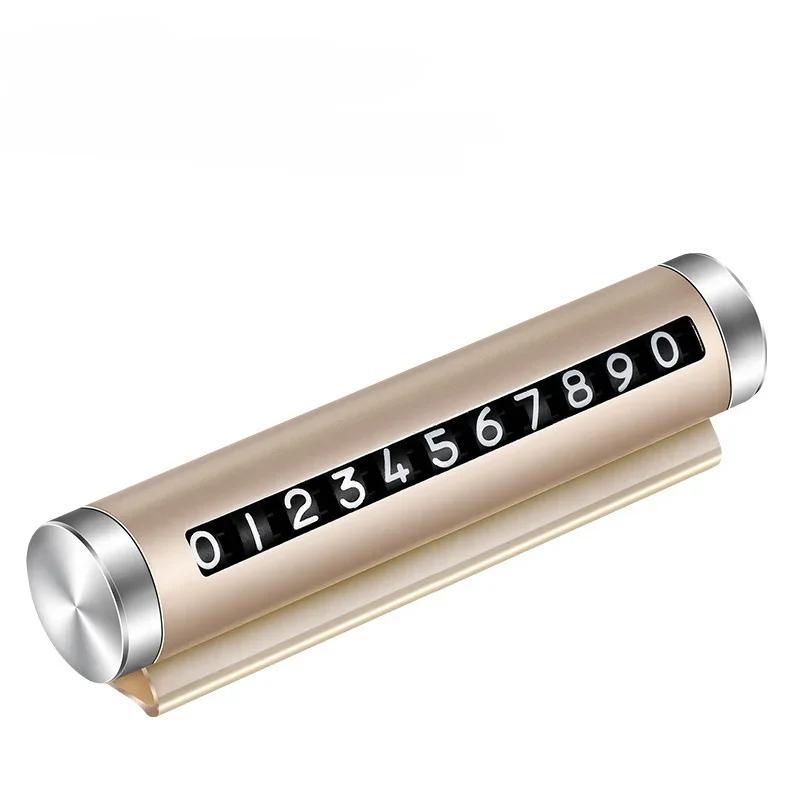 Luminous Car Temporary Parking Card Car Styling Phone Number Card Plate Telephone Number Park Stop Sticker Car Auto Accessories