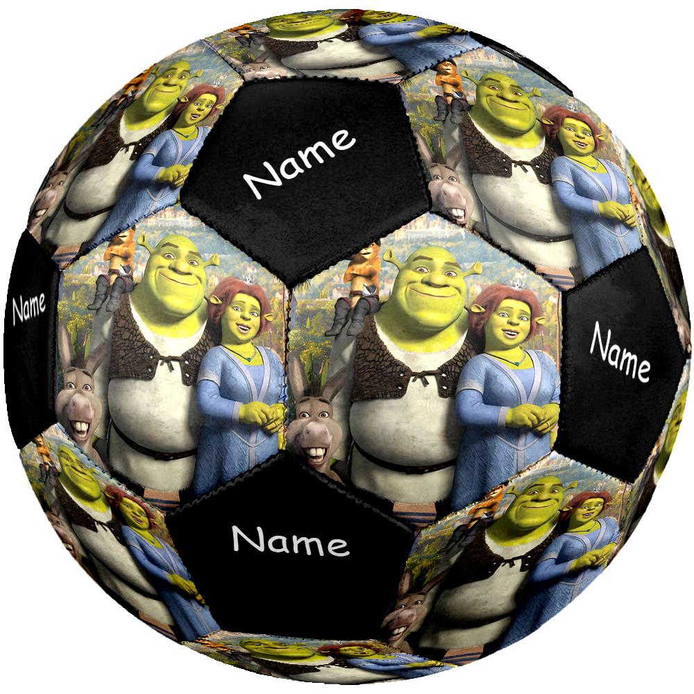 Custom Name Shrek Theme Size 5 Soccer Ball, Suitable for Both Indoor and Outdoor Matches, a Gift Suitable for Everyone.