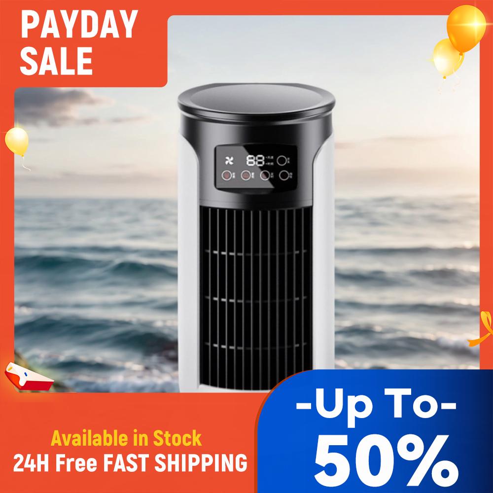 

Portable Tower Fan with 6 Speeds Cool Mist & 6H Timer Desk Fan Cooling Fan Standing Fan for Bedroom Living Room Office China Mainland
