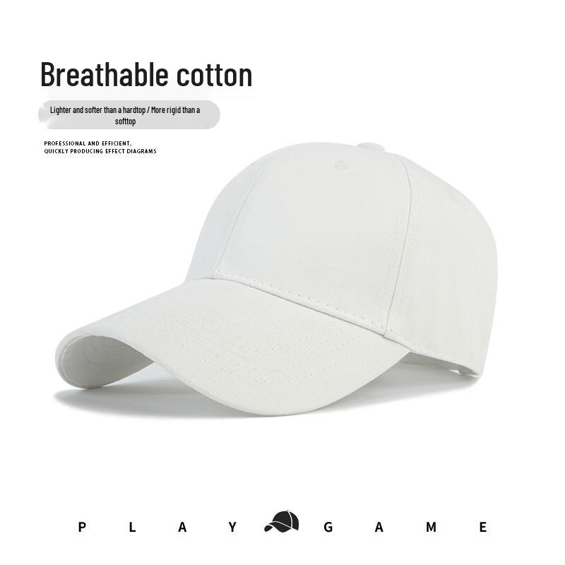 Pure Cotton Baseball Cap One Size