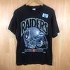 Los Angeles Raiders NFL Logo Schwarzes kurzärmeliges Unisex T-Shirt Nachdruck S-5XL Unisex T-Shirt