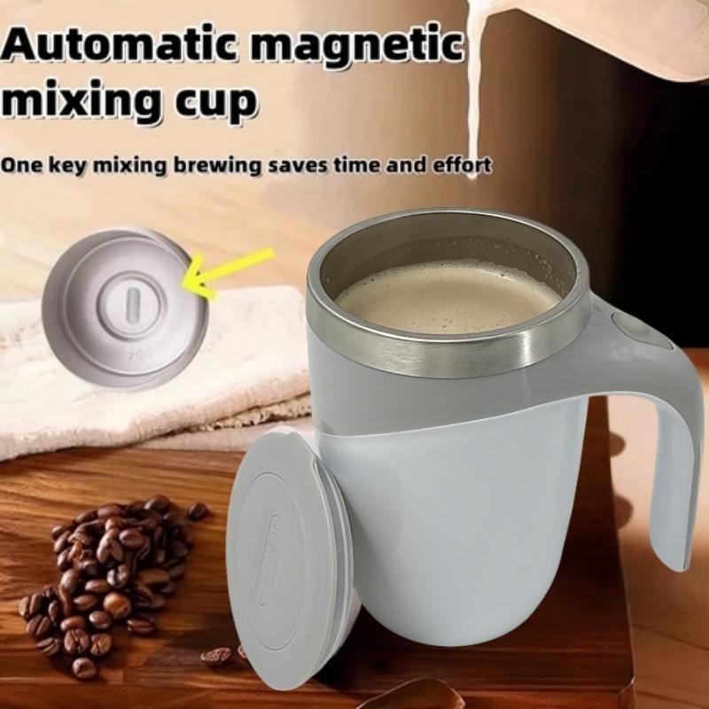Portable Electric Blender 304 Stainless Steel Automatic Mixing Cup Self Stirring Magnetic Mug Rechargeable Coffee Milk Mug