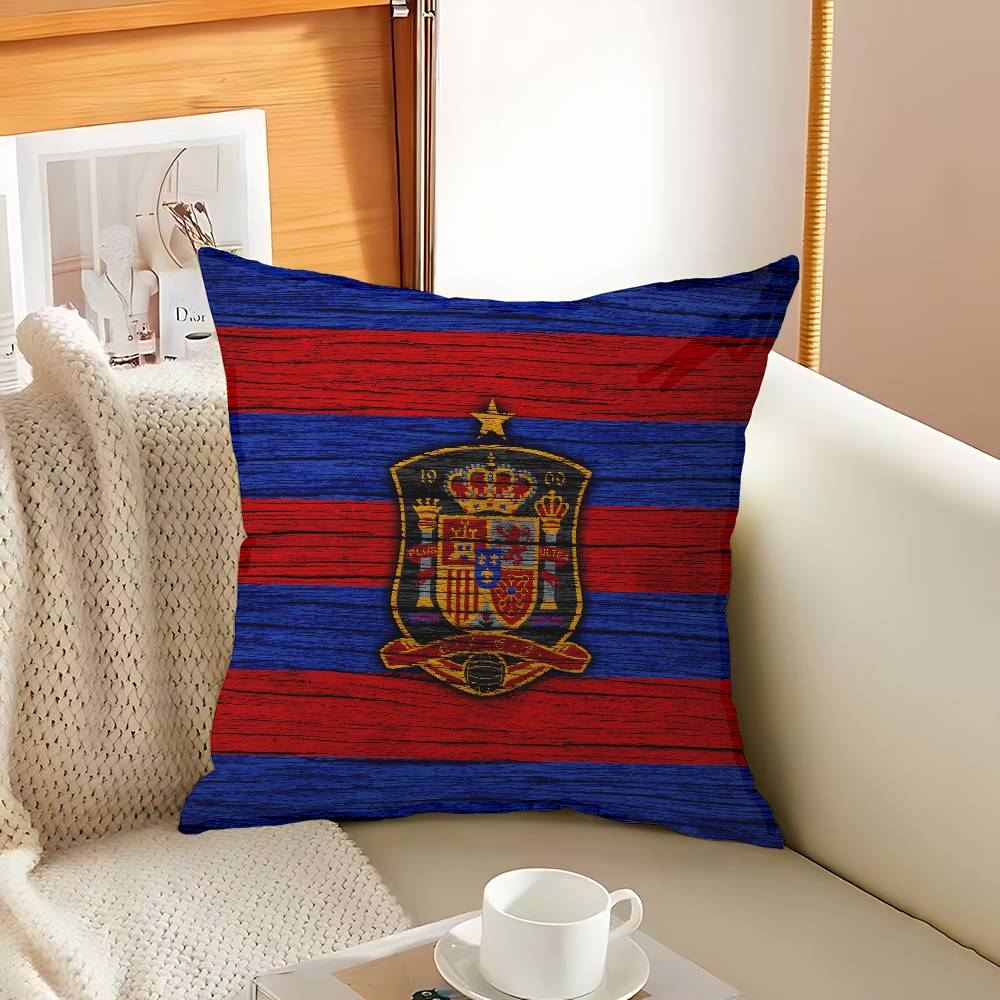 E-EspanaS LOGO Spanische Kissenhülle Sofakissenbezug Wohnzimmerdekoration Kindergeschenk