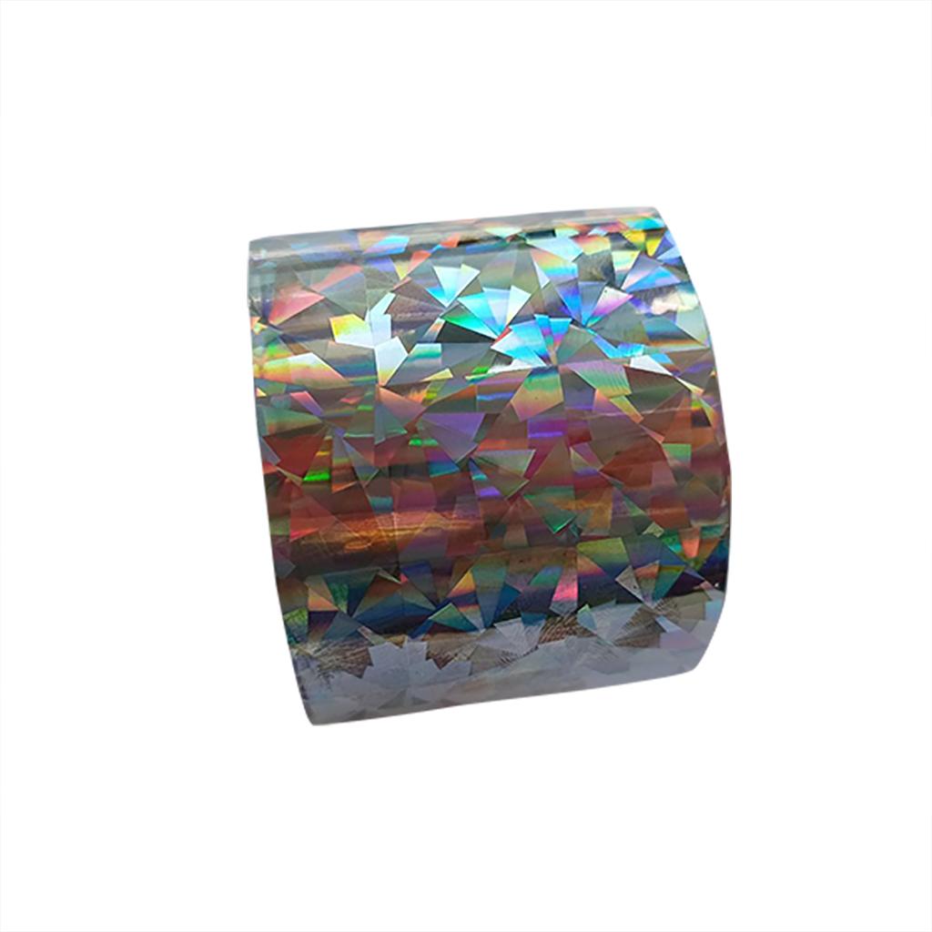 Reflective Bird Scare Ribbon Garden Bird Tape Roll DIY Craft Gift Reflective 50m