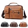 1 Stück Herren Umhängetaschen Leder Crossbody Tasche Wasserdichte Schultertaschen Multifunktionale Aktentasche Reise Arbeit Business Handtaschen Verstellbarer Riemen