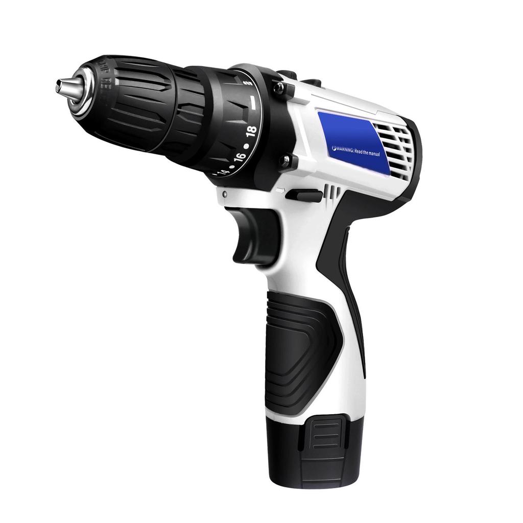 12V Lithium Battery Multifunction Handheld Drill Set with Brush Motor
