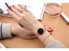 Elegant Slim Waterproof Wristwatch with Steel Mesh Band - Minimalist Japanese Design for Women.