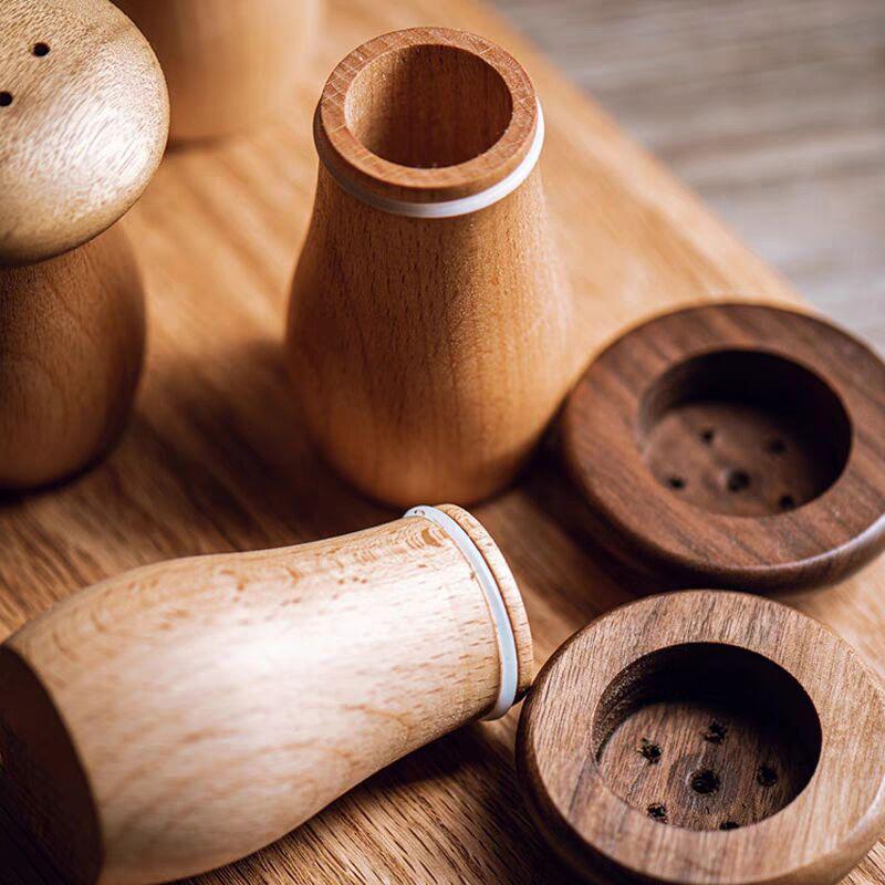 Holz Zahnstocherhalter Kreativer Pilz Zahnstocher Spender Aufbewahrungsbox Haus Restaurant Küche Tischdekoration Zubehör