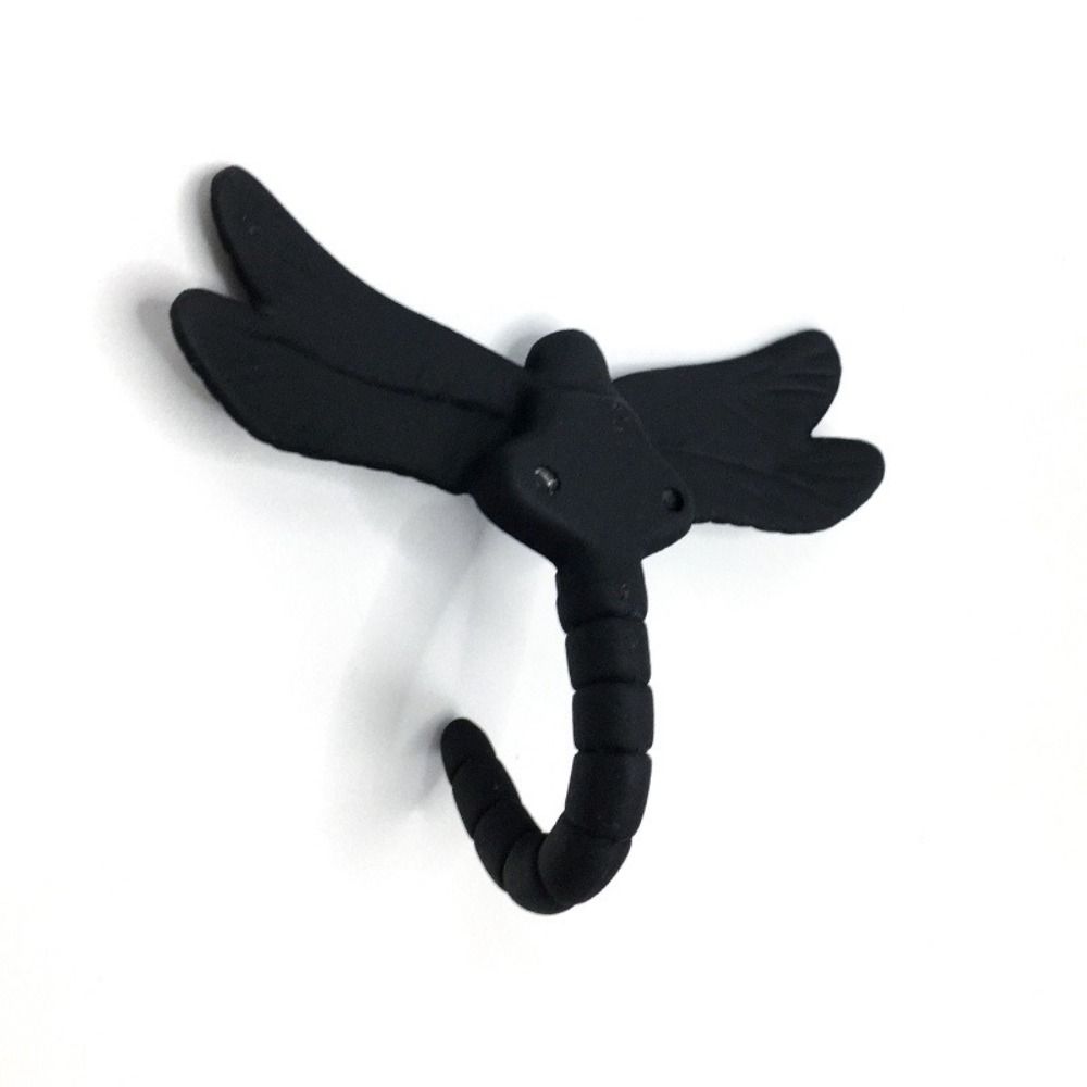 Retro Wall Hooks for Coats Door Decor Dragonfly Key Hanger Dragonfly Clothes Hook  for Hanging Hat
