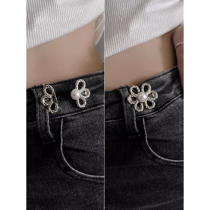 Jeans Waist-Tight Artifact Nail-Free Sewing Free Pin Waist of Trousers Big Change Small Adjustment Tightening Anti-Exposure