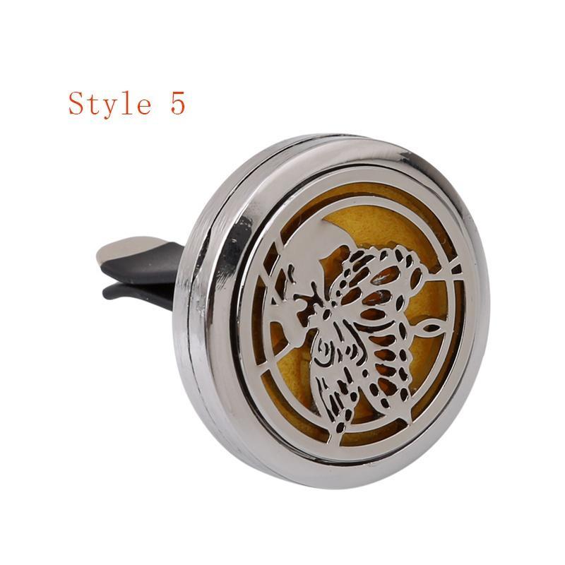 Buy Stainless Car Air Vent Freshener Essential Oil Diffuser Locket Best