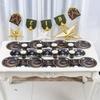 Ramadan Mubarak Disposable Tableware Plate Cups Ramadan Decoration 2026 Eid Mubarak Ramadan Kareem Muslim Islamic Party Supplies