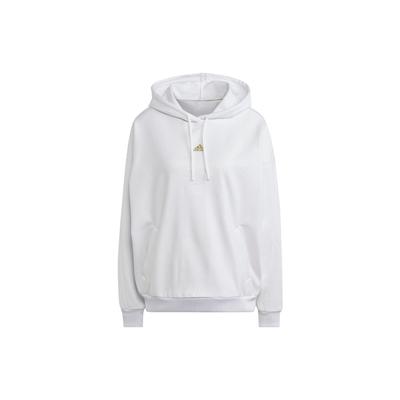 Embossed Monogram Fleece Hoodie Women Hoodies White IM2587