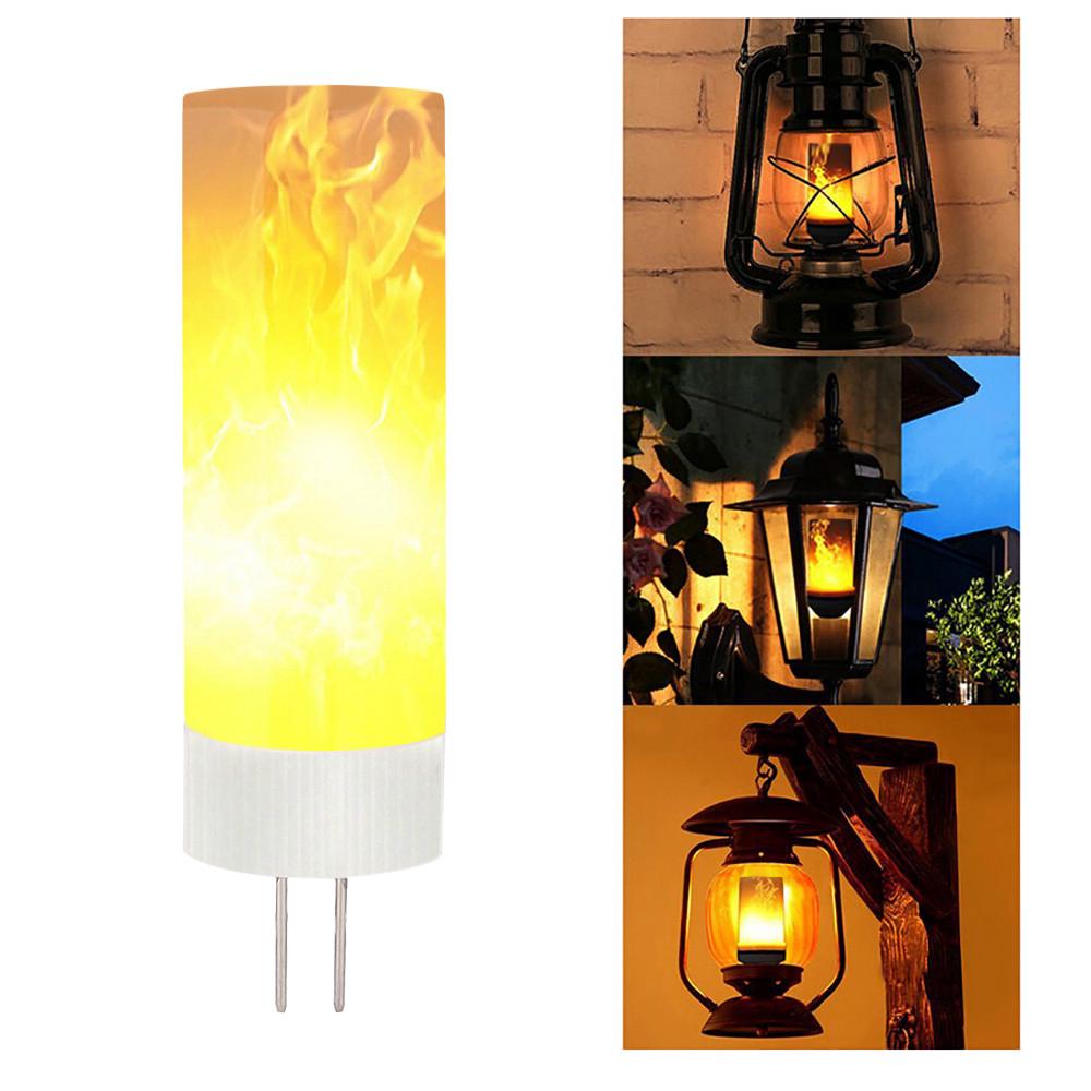 E27 9W 4 Modi LED Flammeneffekt Simulierte Natur Feuer Glühbirne Dekoration Lamp