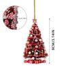 Christmas Tree Decoration Ornament Cat/Elk/Pine Tree Style Acrylic Pendant