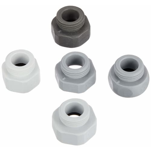 SANEI Water-Saving Shower Set with Adapter, White, PS321-CTA-MW2