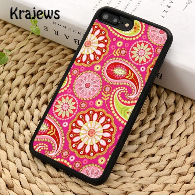 Bandana Paisley Red blue Phone Case Cover For iPhone 17 Air 16 15 14 plus 12 13 pro max coque Fundas