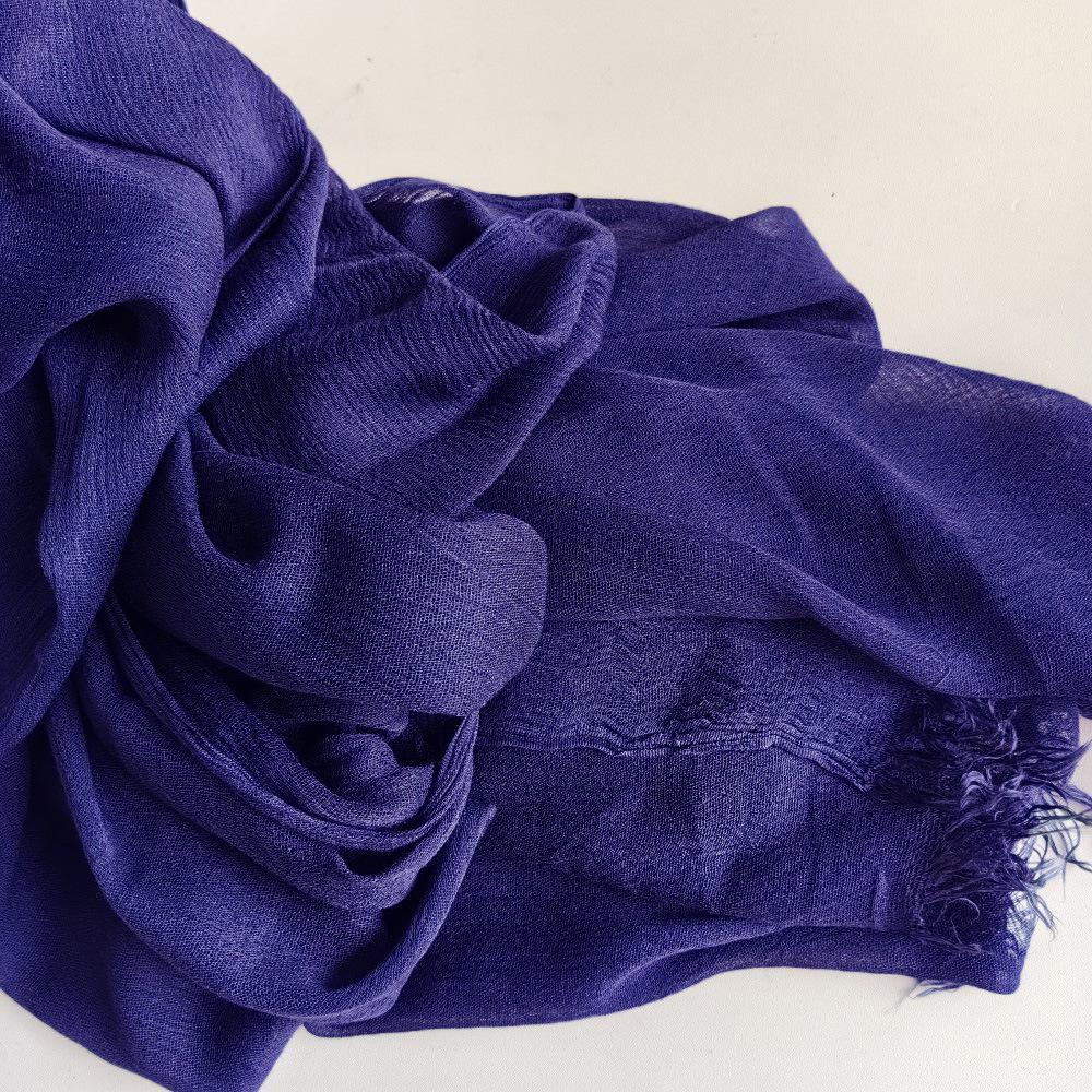 60 Color Cotton Crepe Shawl Headwraps Fashion Scarf Hijab For Women Veil Muslim Islam Hijab Cap Scarf For Muslim Shawl 200*90Cm