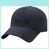Trendy Embroidered Letter Baseball Cap With Quick-dry Material For Outdoor Summer Adventures