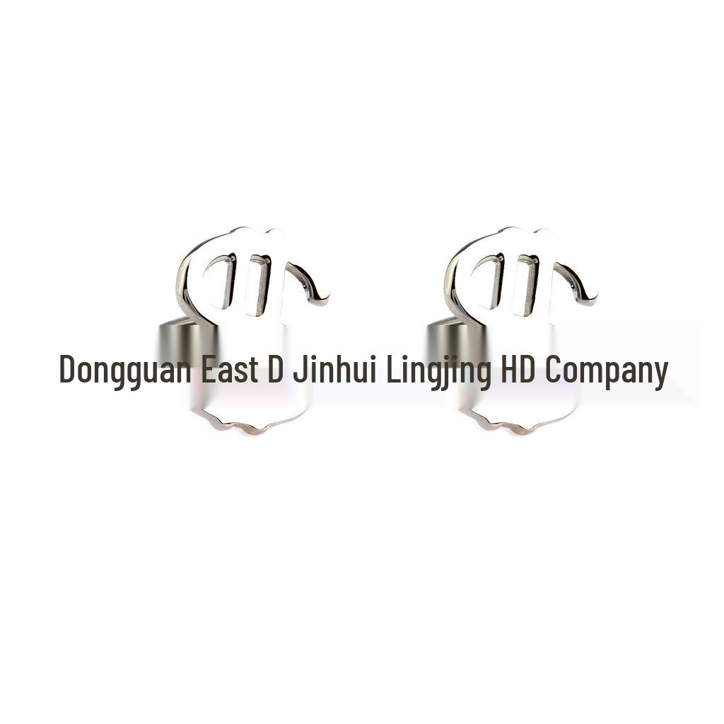 

In Stock Dollar & Euro Currency Symbol Cufflinks